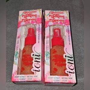 2 x Ioni Shimmer Setting Spray 0.91fl Oz BNIB